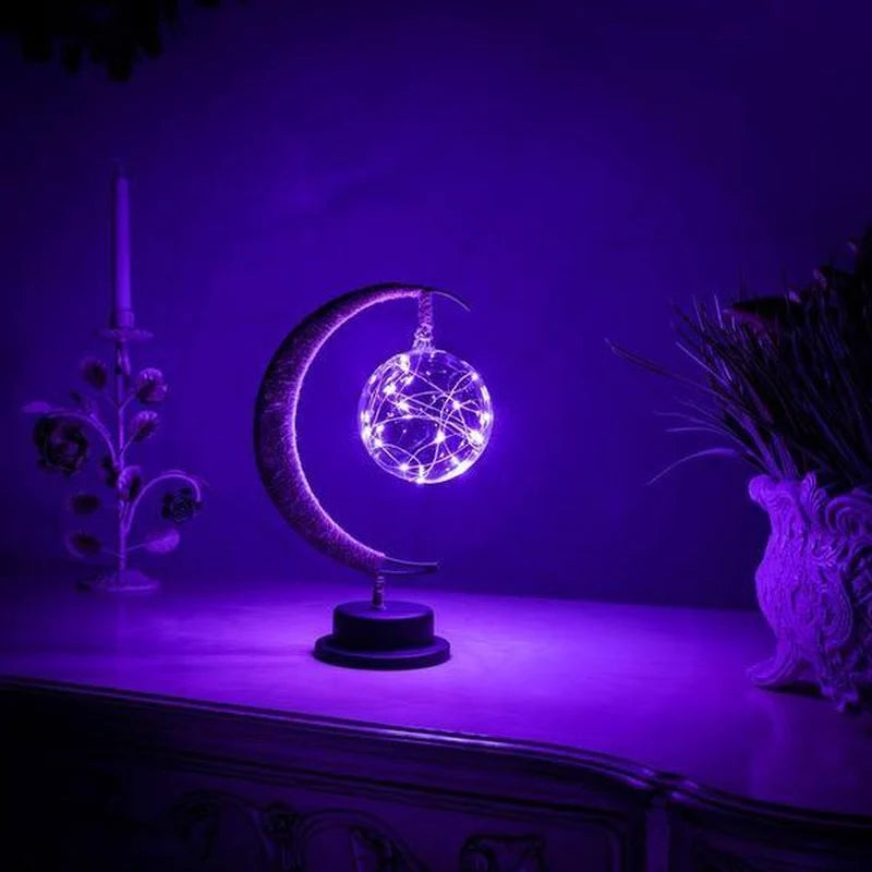 3D LED Elegant Decorative Moon Night Lamp