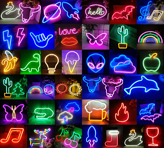 LED Neon Night Light Wall Hanging Neon Sign