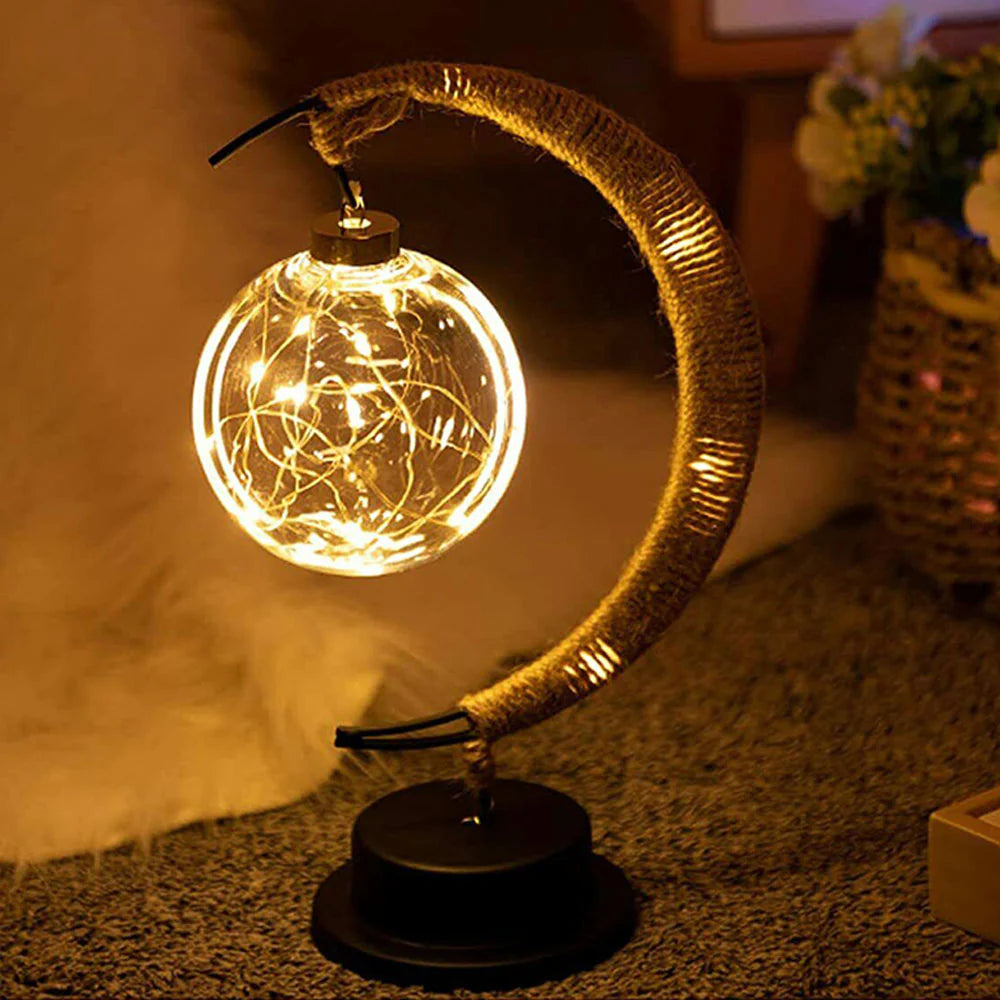 3D LED Elegant Decorative Moon Night Lamp