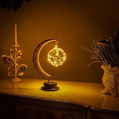 3D LED Elegant Decorative Moon Night Lamp